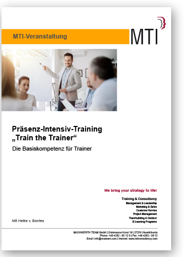 MTI Train the trainer