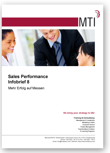 MTI Infobriefe Sales Performance: Erfolg auf Messen
