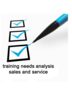 MTI Check List: Training Needs Analysis – Sales and Services