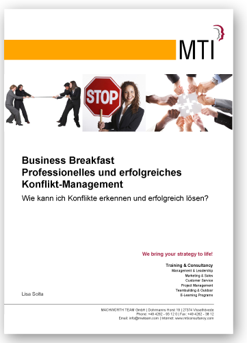 Business Breakfast - Konflikte