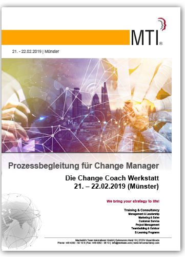 Workshop Prozessbegleitung für Change Manager